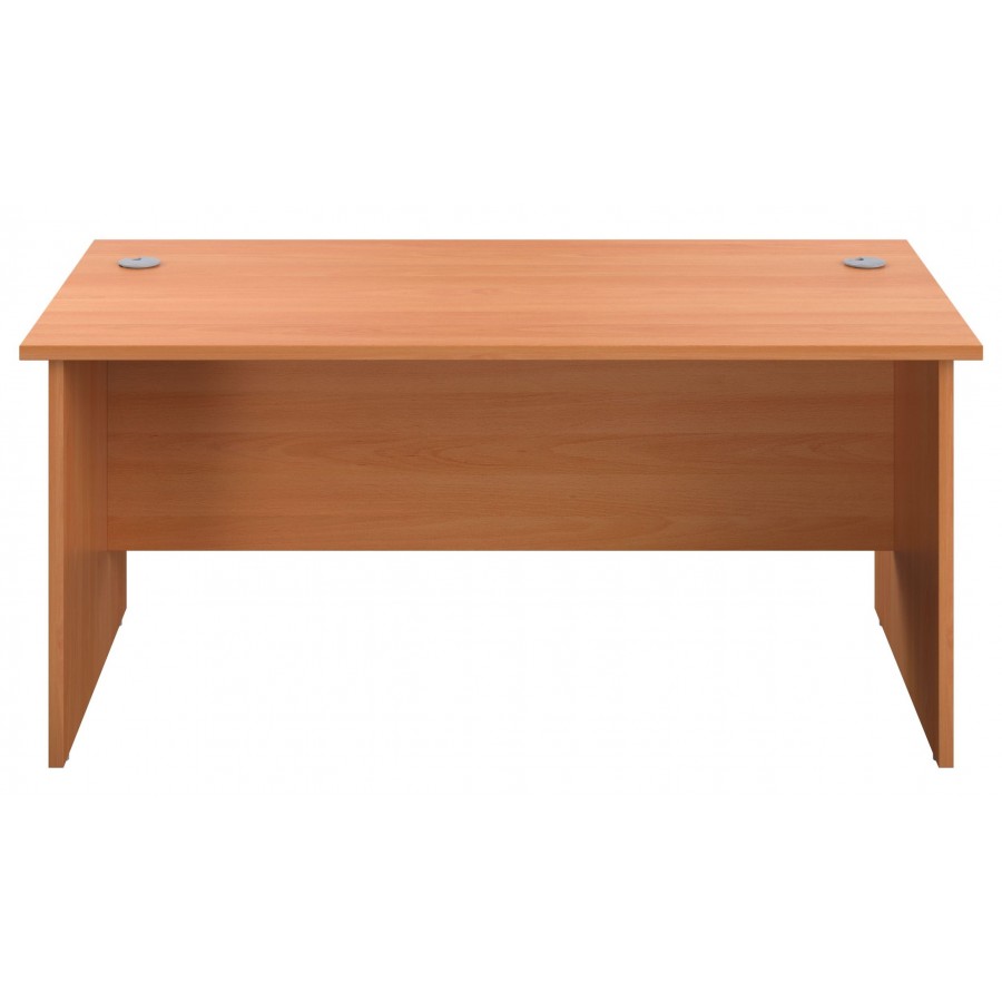 Olton Panel End 800mm Deep Straight Office Desk